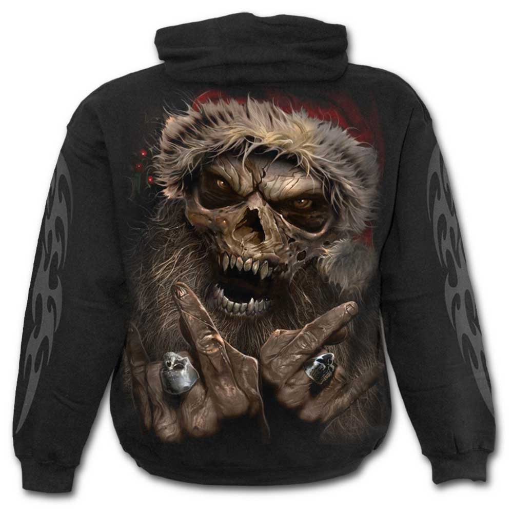 Spiral - ROCK SANTA Sweat à capuche - Noir